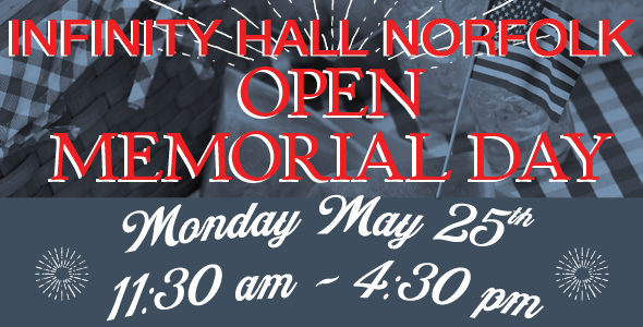 Infinity Hall Norfolk Open Memorial Day