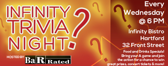 Trivia Night in the Bistro Hosted by BaR Rated Trivia