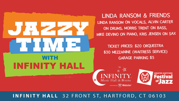 Jazzy Time at Infinity Hall with Linda Ransom and Friends