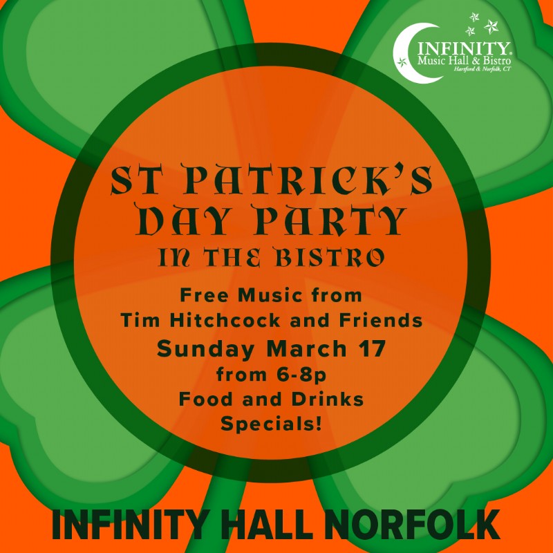 Sunday Sessions! Live music in the Norfolk Bistro  w/ TIm Hitchcock & Friends