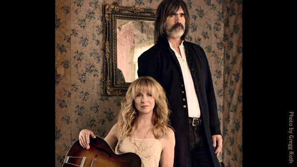 Larry Campbell and Teresa Williams w/ Malcolm Holcombe 