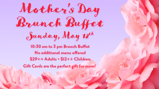 Mother's Day Brunch Buffet at Infinity Bistro Norfolk