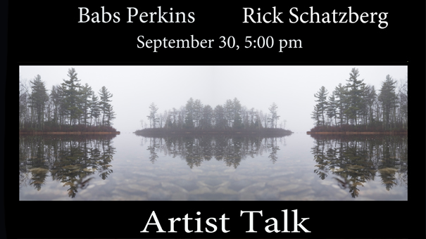 Artist Talk with photographers Rick Schatzberg and Babs Perkins 