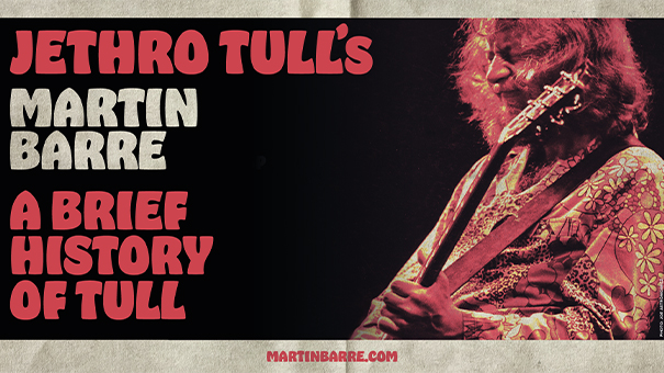  Martin Barre Performs “The Classic History Of Jethro Tull“