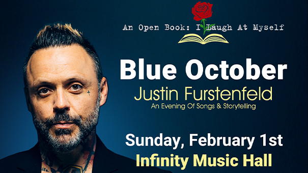 Justin Furstenfeld of Blue October in Hartford, CT (2/1/2026